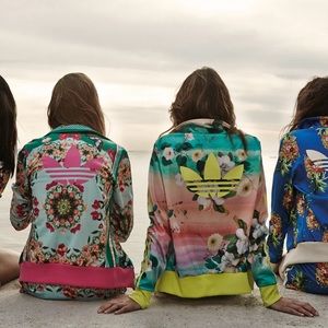 COPY - FARM Adidas Floral Hawaaiian Track Jacket Medium